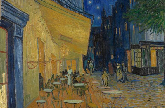 Example of visual style of Post Impressionism