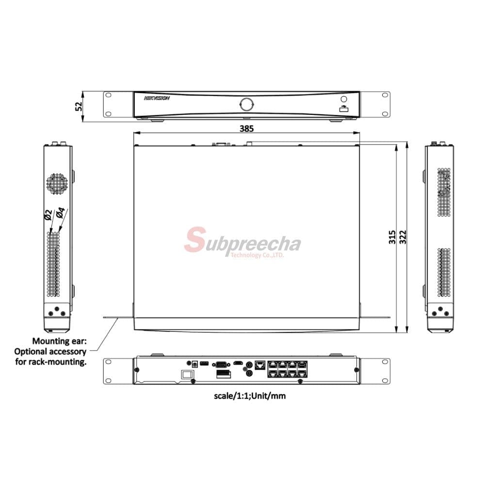 DS7608NXIK28Pimage4 ทรัพย์ปรีชา เทคโนโลยี