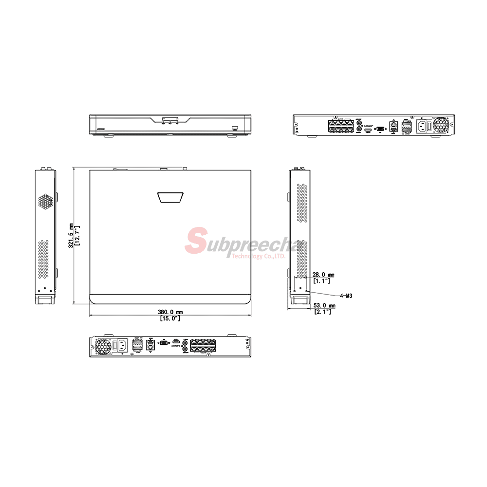 NVR30208BP8IQDimensions1 ทรัพย์ปรีชา เทคโนโลยี