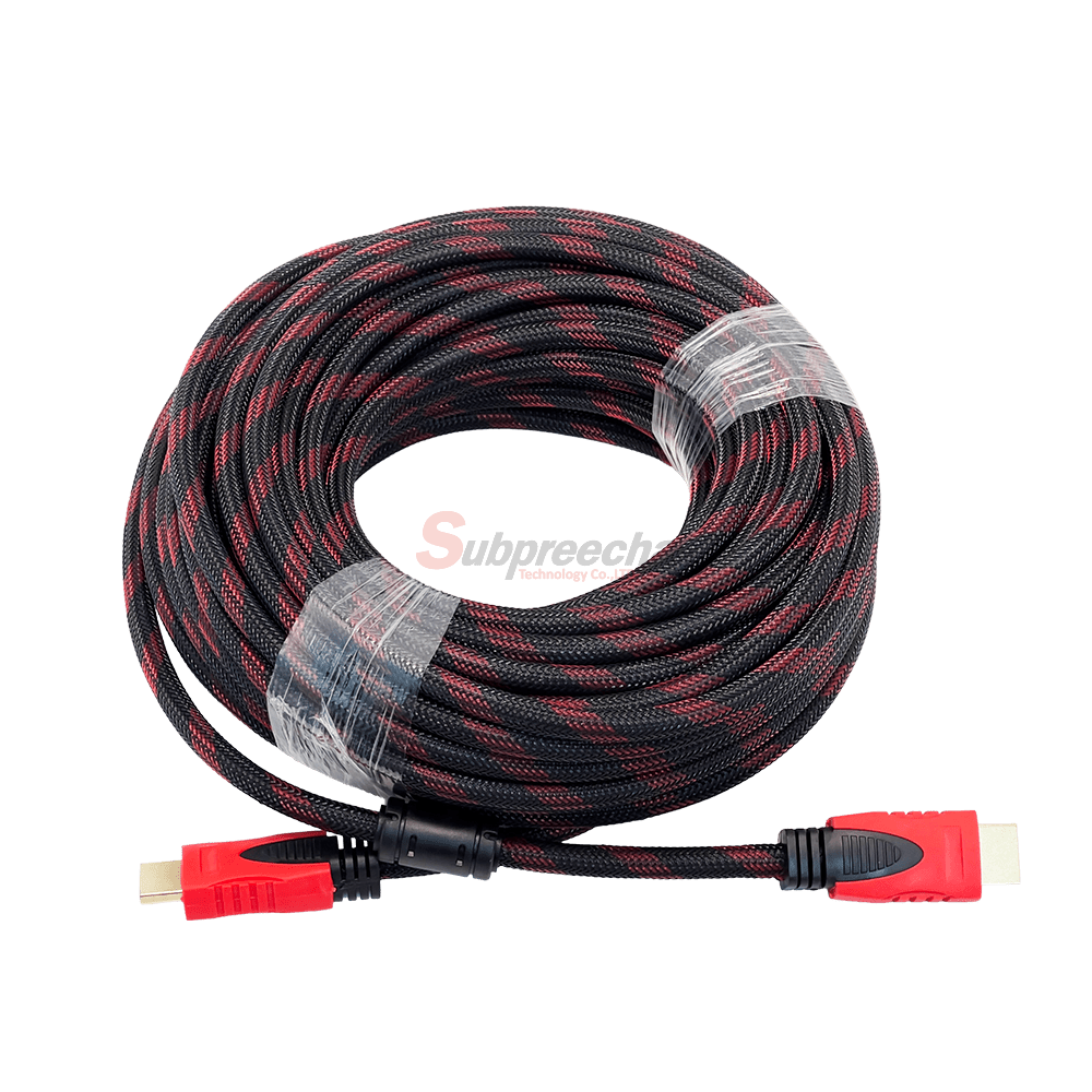 HDMI 15M แบบถัก11 ทรัพย์ปรีชา เทคโนโลยี