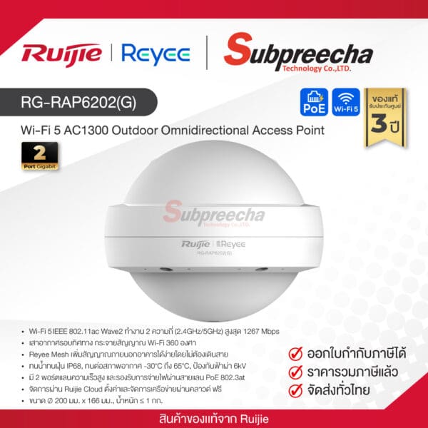 RGRAP6202G38 ทรัพย์ปรีชา เทคโนโลยี