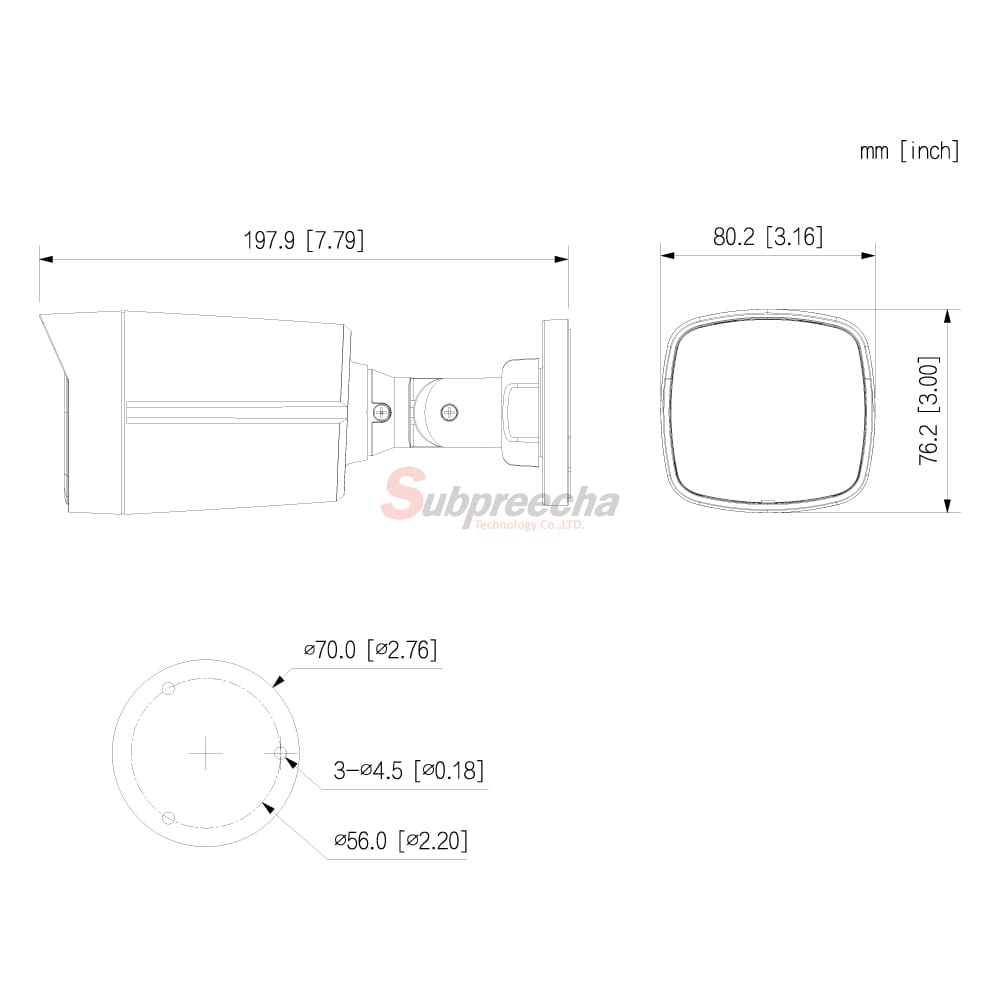 IPCHFW1439TL1PVDIMENSIONS ทรัพย์ปรีชา เทคโนโลยี