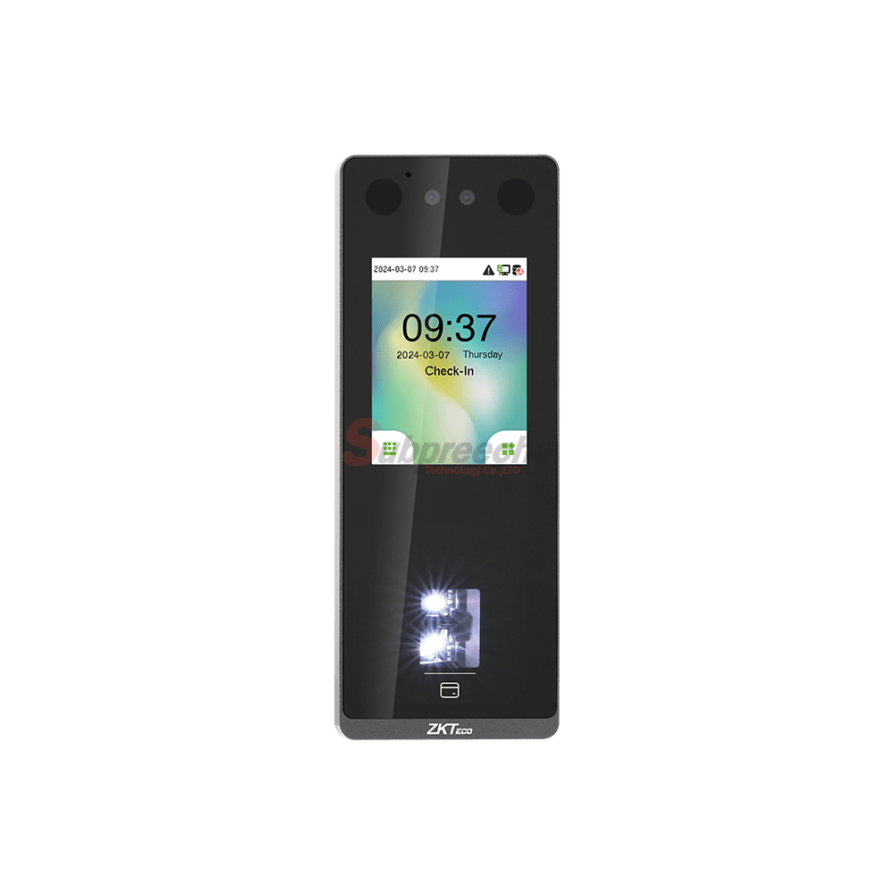 SenseFace 3AfrontFingerprint light1 ทรัพย์ปรีชา เทคโนโลยี