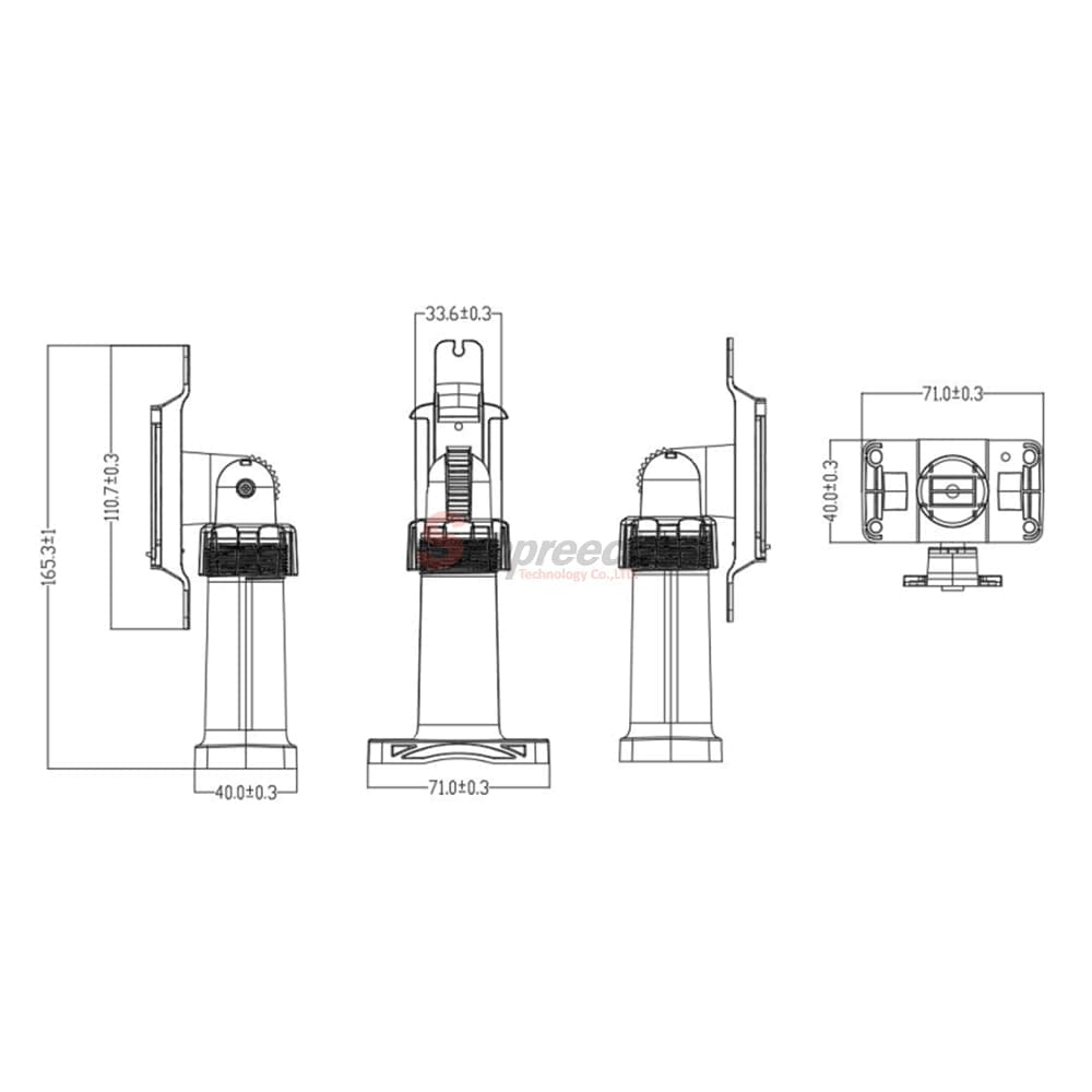 DS2CFSP44GDimensionsimage3 ทรัพย์ปรีชา เทคโนโลยี