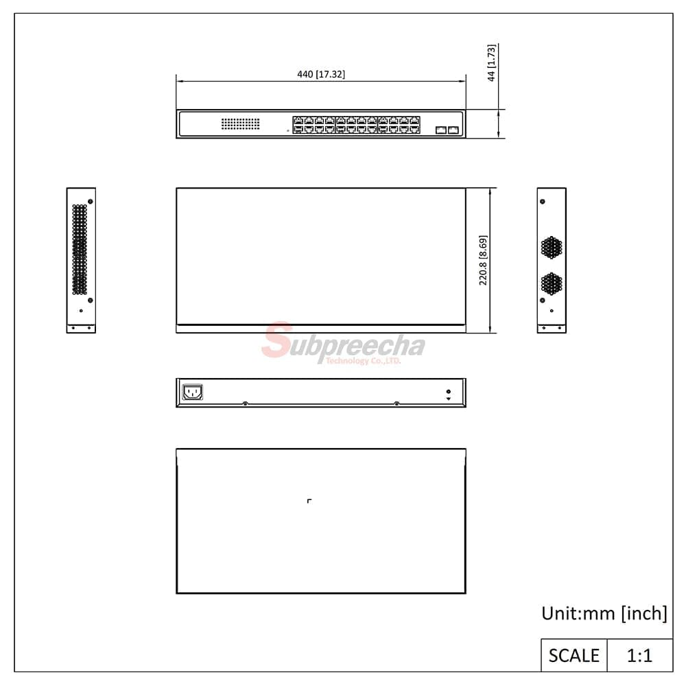 DS3E1526PSI24P2FDimensionsimage11 ทรัพย์ปรีชา เทคโนโลยี