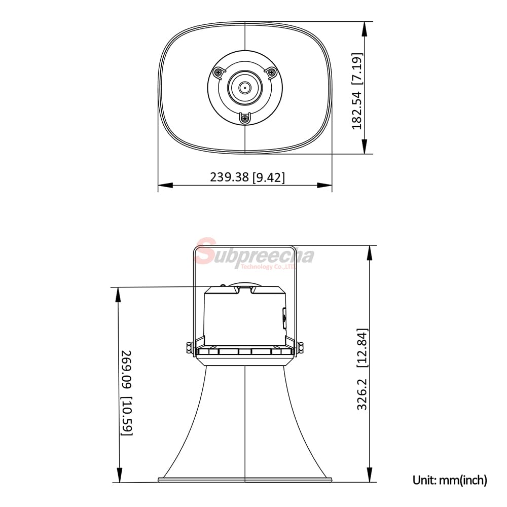 DSQAZ1325G1TCDimensionsimage1 ทรัพย์ปรีชา เทคโนโลยี