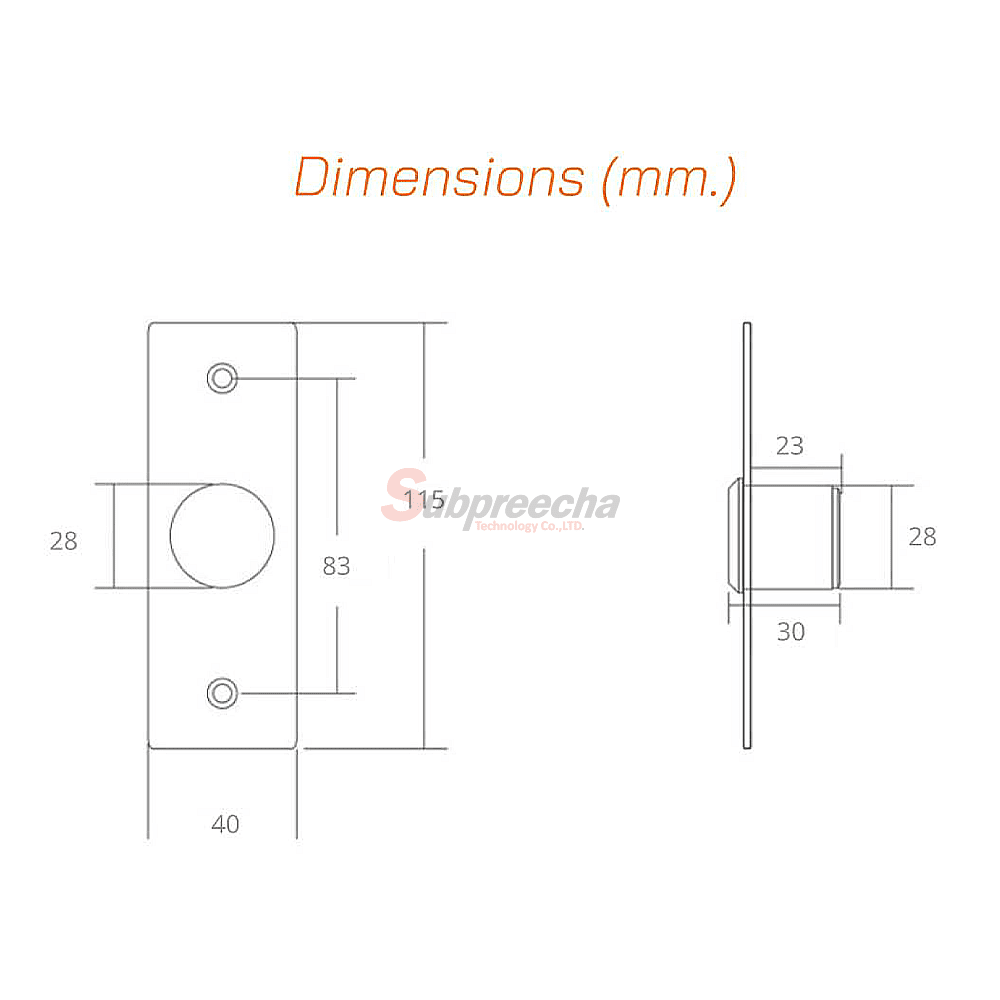 Exit Switch No Touch K212 ทรัพย์ปรีชา เทคโนโลยี