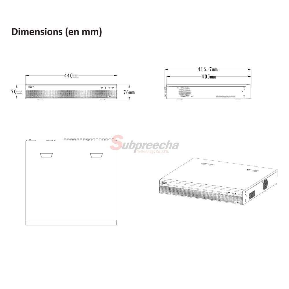 HCVR8416LS333 ทรัพย์ปรีชา เทคโนโลยี