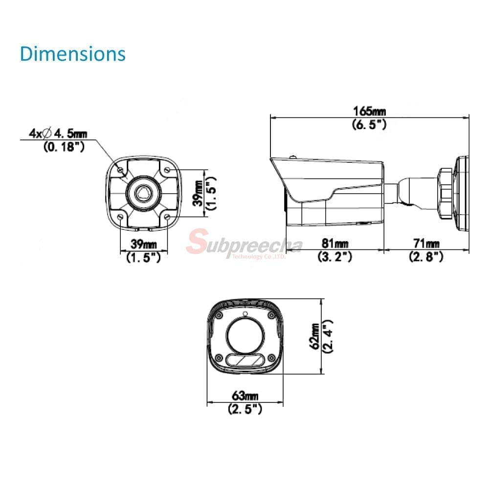 IPC2123LBAF28KMG22 ทรัพย์ปรีชา เทคโนโลยี