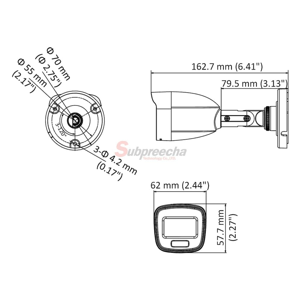 THCB129MDimensionsimage1 ทรัพย์ปรีชา เทคโนโลยี