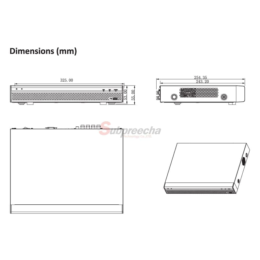 XVR5108H4KL8P77 ทรัพย์ปรีชา เทคโนโลยี