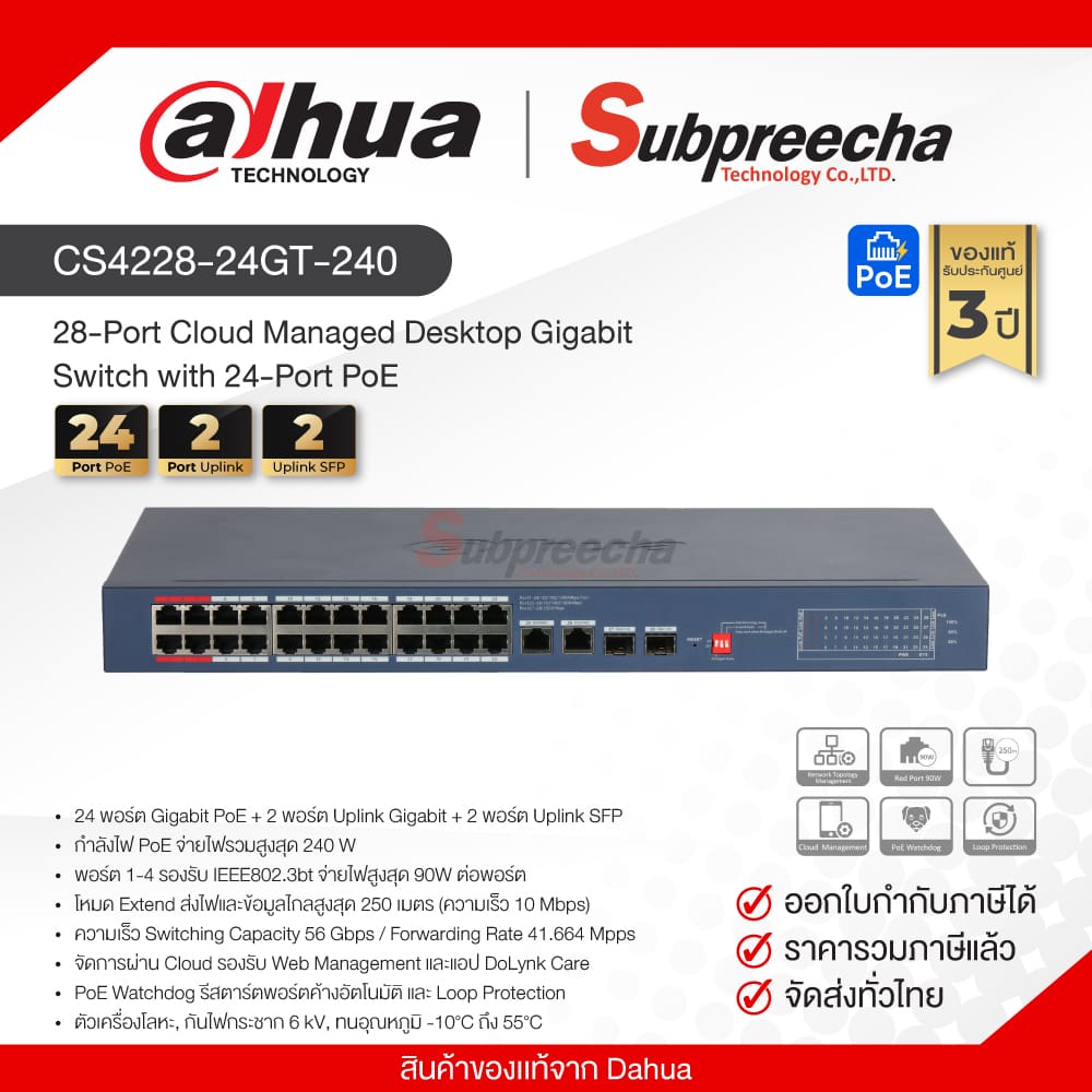 CS422824GT24031 ทรัพย์ปรีชา เทคโนโลยี
