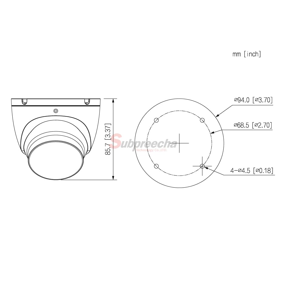 HACHDW1200TLMADIMENSIONS ทรัพย์ปรีชา เทคโนโลยี