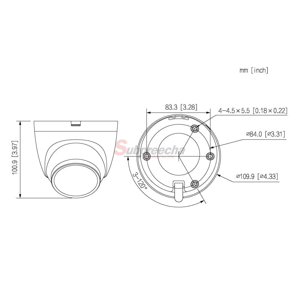 HACHDW1209TQALEDDIMENSIONS ทรัพย์ปรีชา เทคโนโลยี
