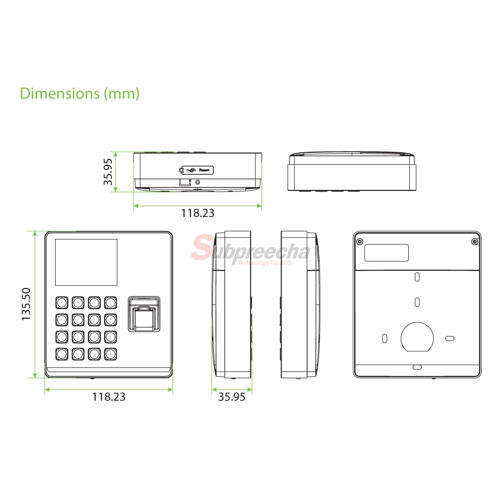 SenseFP M114 ทรัพย์ปรีชา เทคโนโลยี