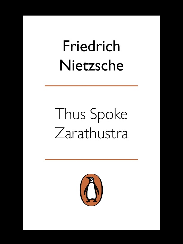 Cover of Thus Spoke Zarathustra