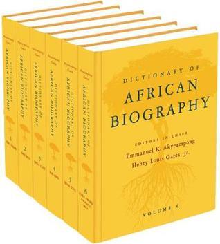 Cover of Dictionary of African Biography