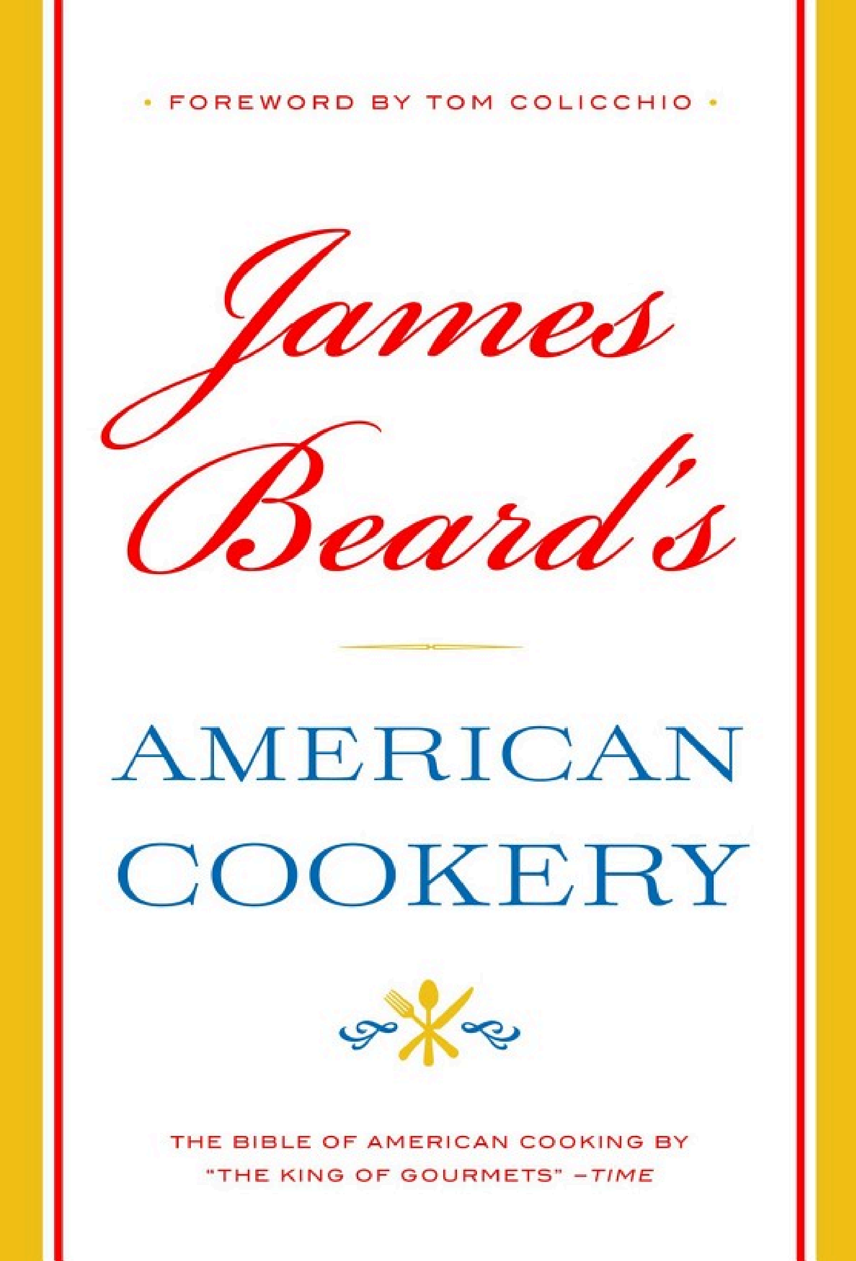 Cover of James Beard's American Cookery