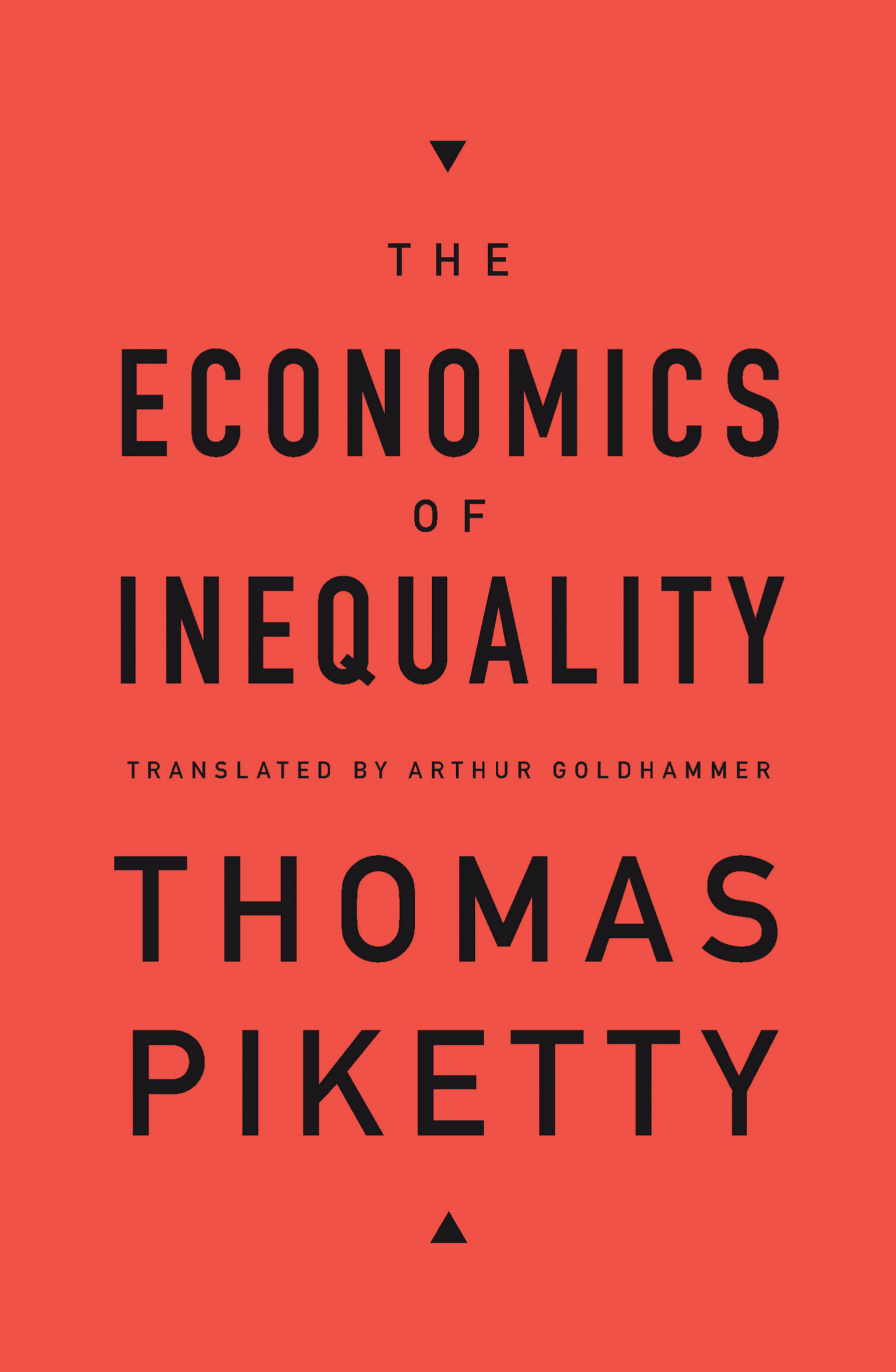 Cover of The Economics of Inequality