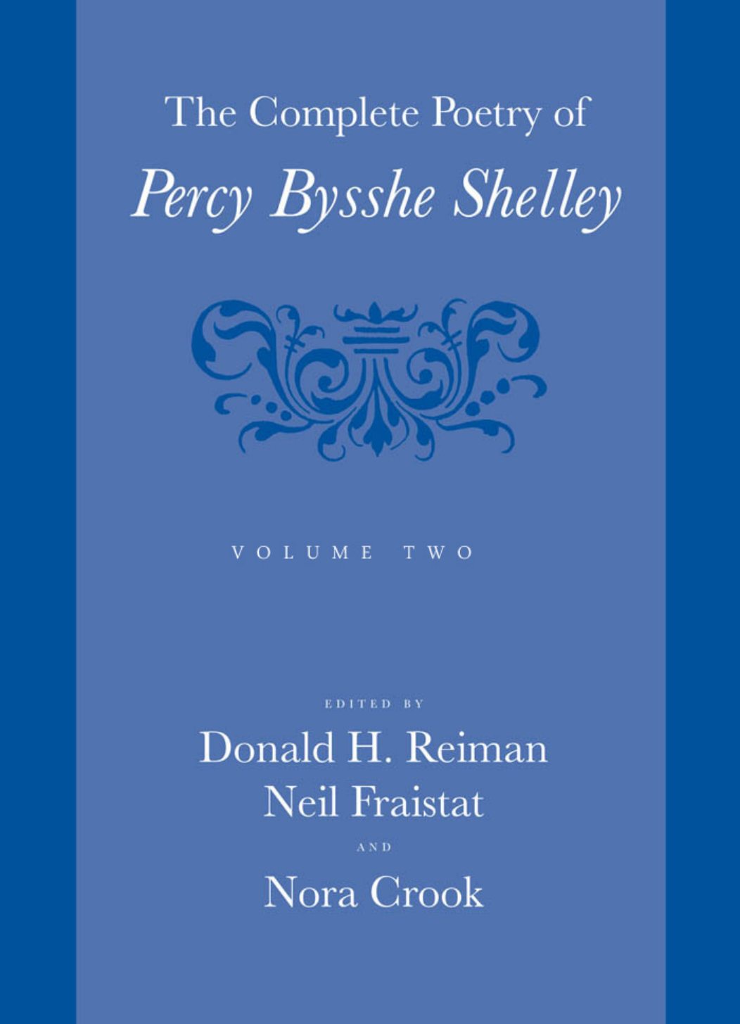 Cover of The Complete Poetry of Percy Bysshe Shelley