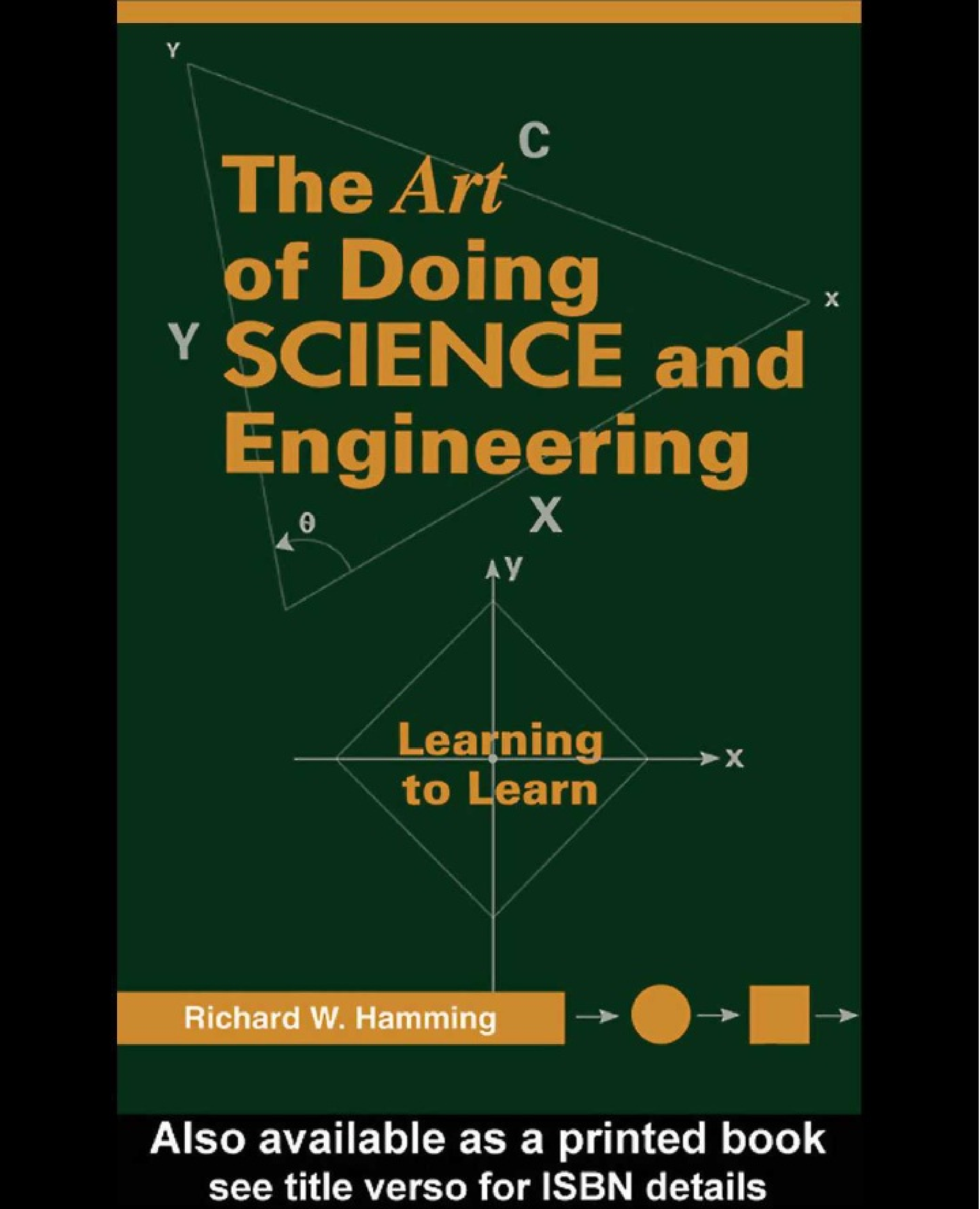 Cover of Art of Doing Science and Engineering