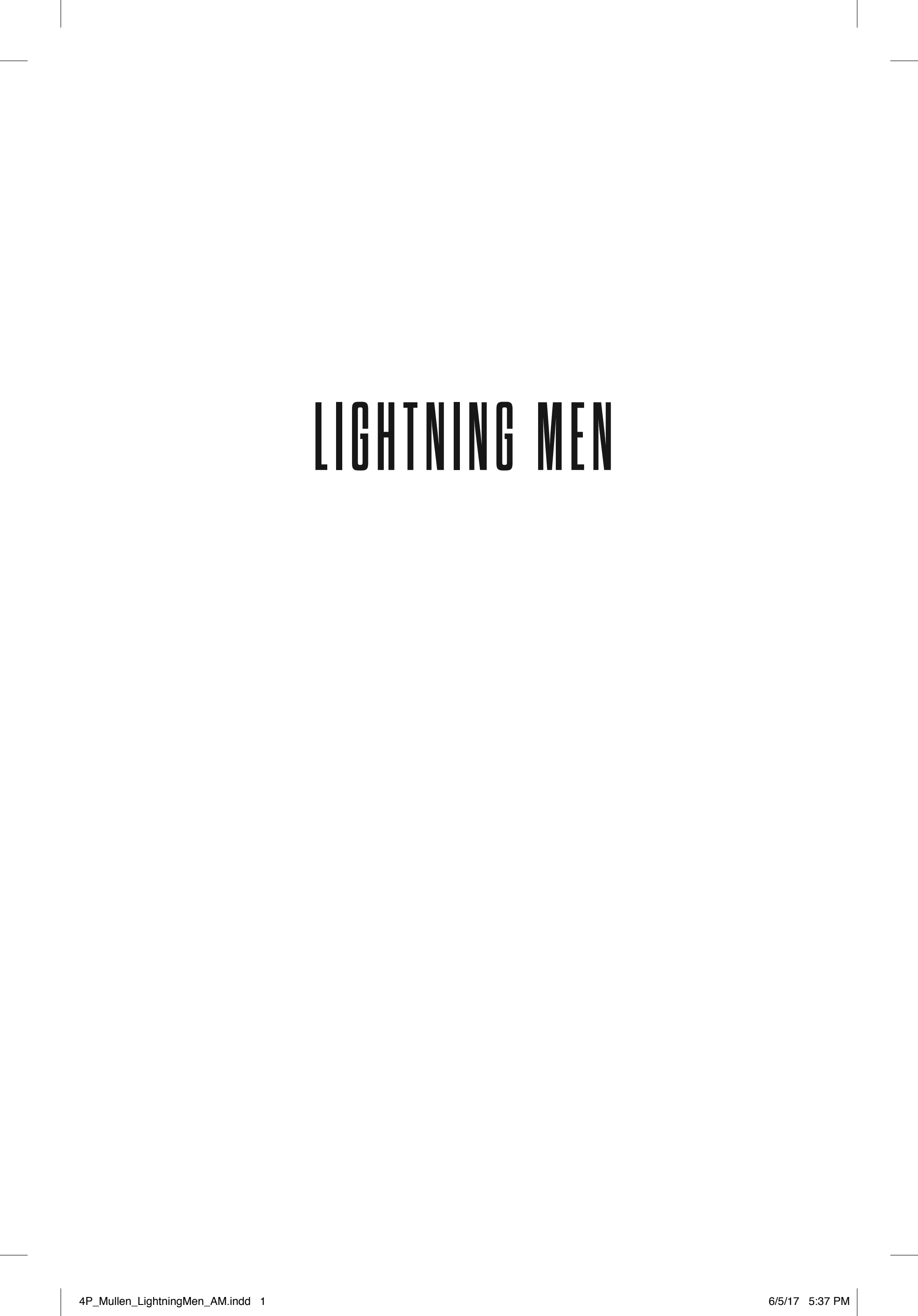 Cover of Lightning Men