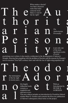 Cover of The Authoritarian Personality