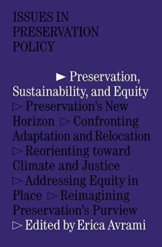 Cover of Preservation, Sustainability, and Equity