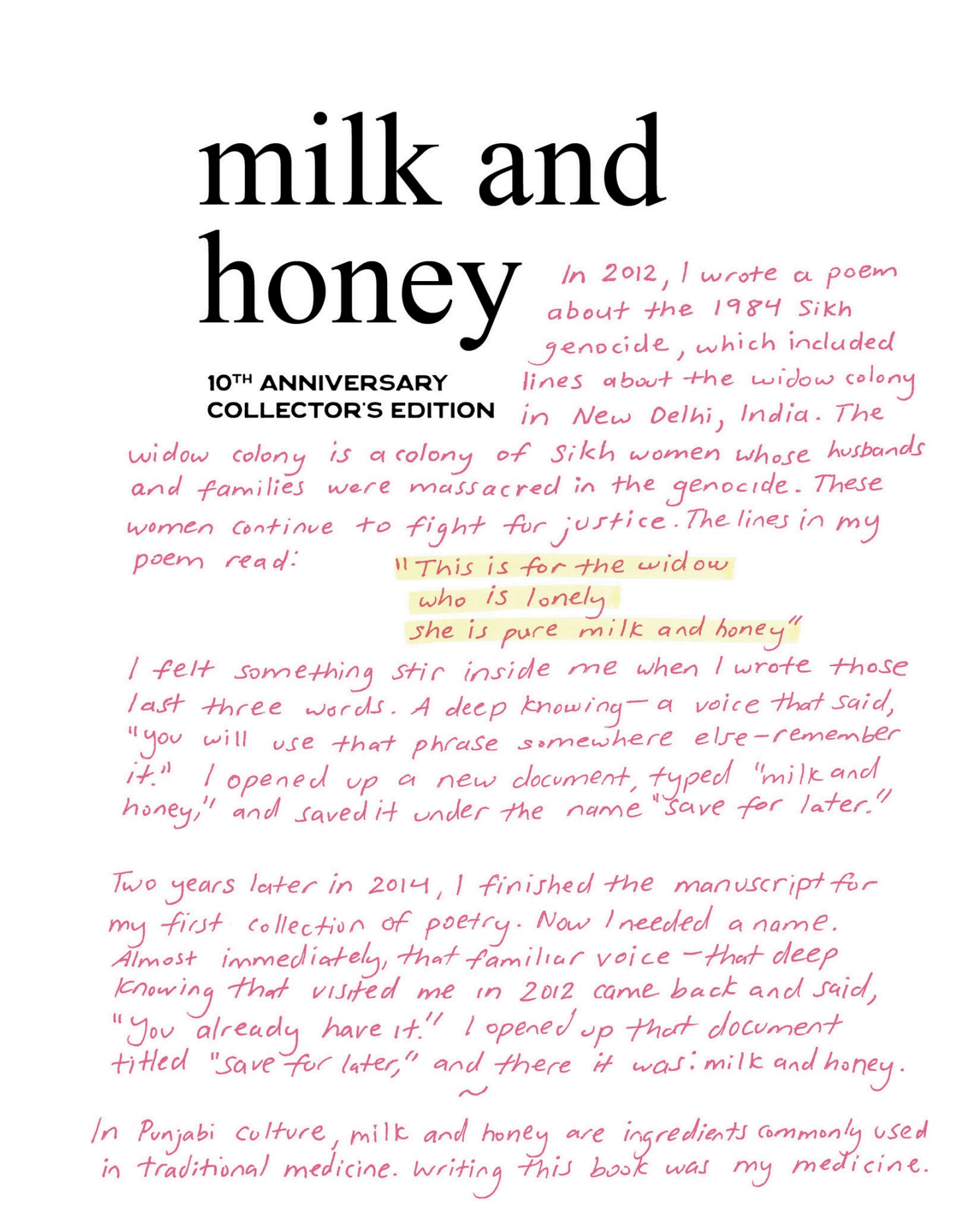 Cover of Milk and Honey