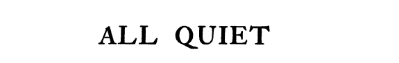Cover of All Quiet on the Western Front