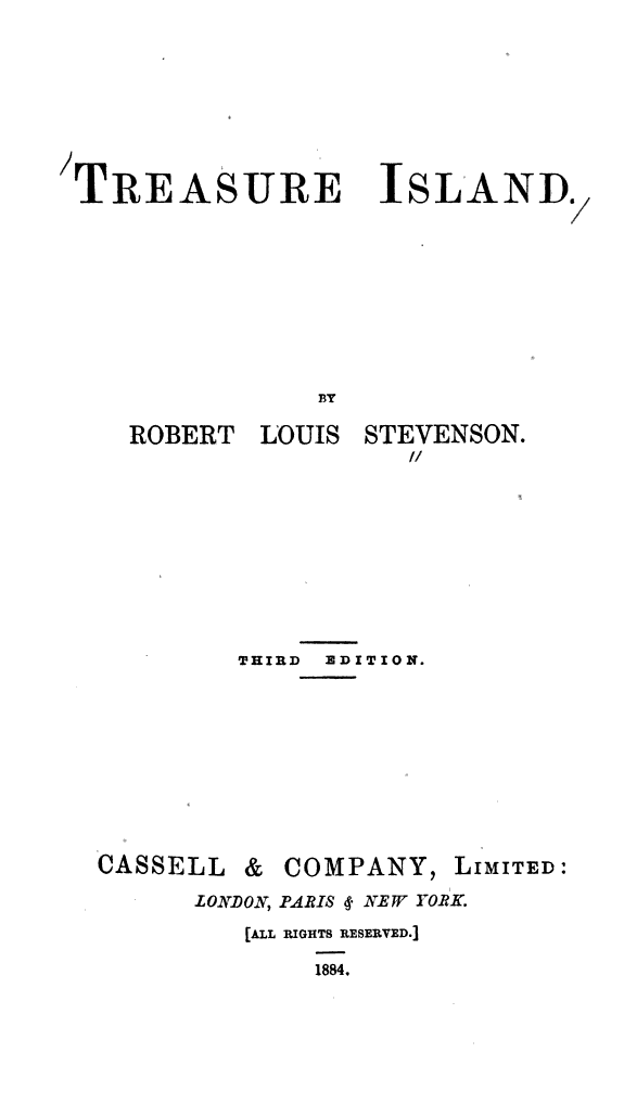 Cover of Treasure Island