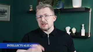 The term "Intellectualization" is displayed, defining the first mechanism of therapeutic resistance.