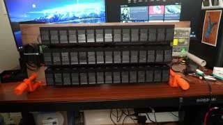 All 45 modules successfully calibrated and displaying blank spaces.