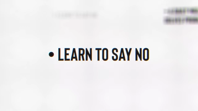 Learning to say no to misaligned work