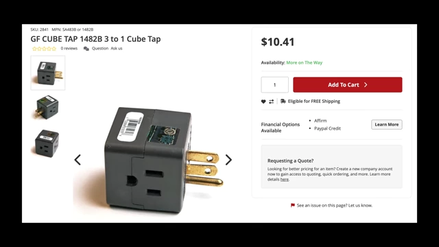 GF Cube Tap 3 to 1 Cube Tap product page