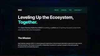 Open Gaming Collective website screenshot