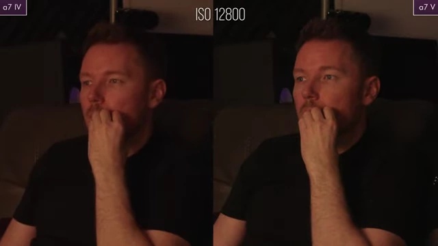 Low-light comparison: Sony a7 V vs a7 IV at ISO 12800