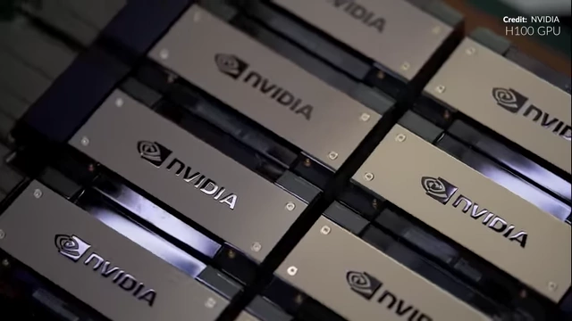 NVIDIA H100 GPUs, highlighting the powerful computing hardware integrated into the Starcloud-1 satellite.