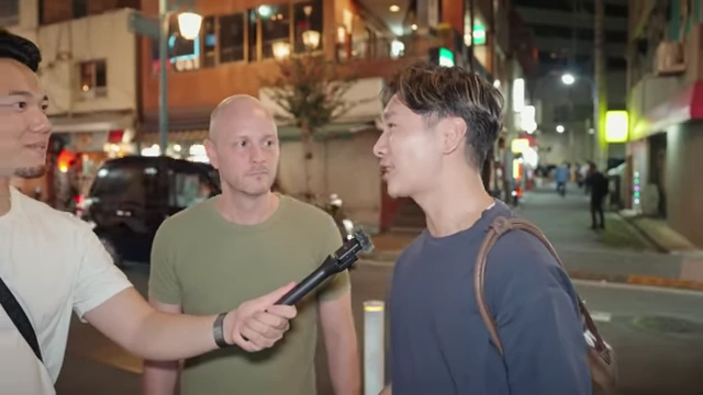 Meng from Tokyo BTM being interviewed