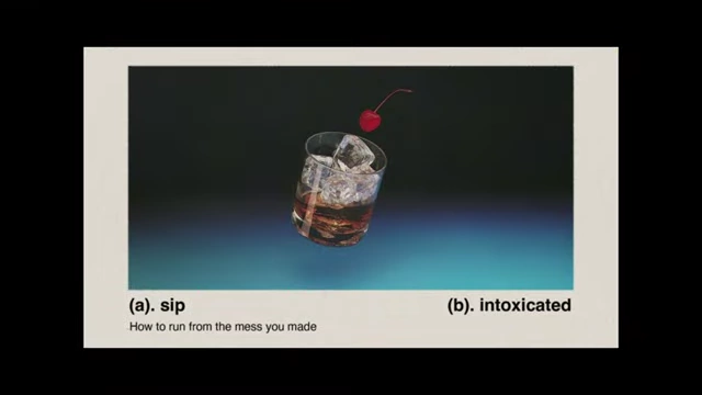 A YouTube video thumbnail featuring an AI-generated image of a cocktail, used to illustrate "AI slop."