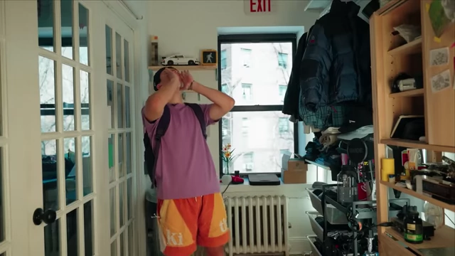 Colt dressed as "Dora the New Yorker," a character used to make a technical tutorial more engaging.