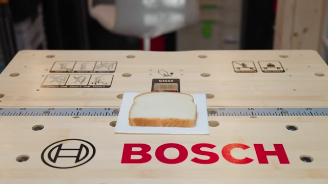 A single slice of white bread, illustrating the "basic sandwich" metaphor.