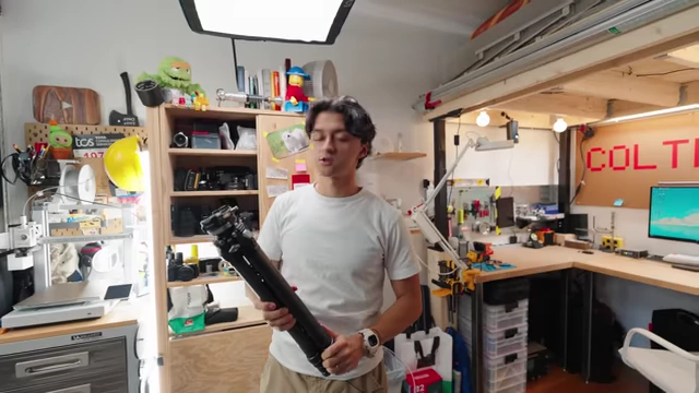 The Falcam Tree Routt tripod, recommended for stability and protecting expensive gear.