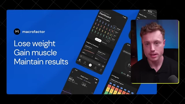 A screenshot of the MacroFactor mobile app.