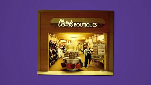 早期Claire's Boutiques门店外观