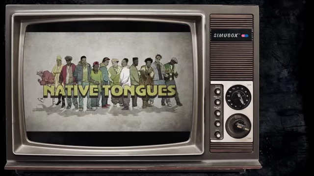 The Native Tongues collective logo and illustration