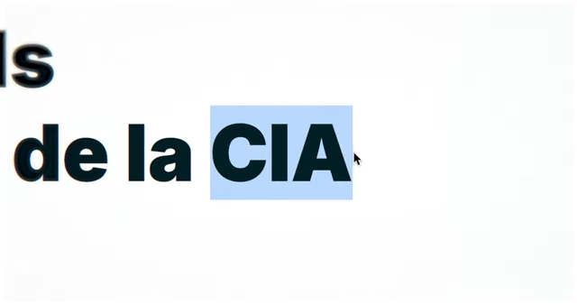 A close-up of the letters "CIA," making the connection explicit.) to invest in emerging technologies relevant to US intelligence [<a href="https://youtube.com/watch?v=2wMxldl3Alk&t=1612">26:52</a>] (