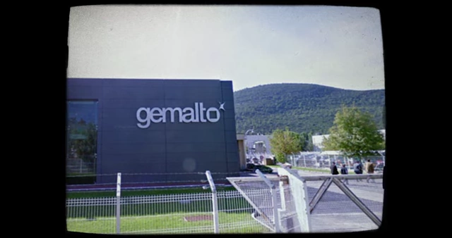 An exterior shot of a building with the "gemalto" logo, showing the company's new identity after the mergers.), but the core technologies had already