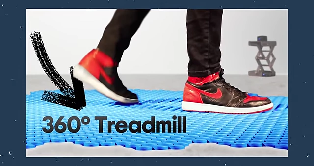 The final Holti 360° Treadmill thumbnail, showcasing a clear visual flow despite limited assets