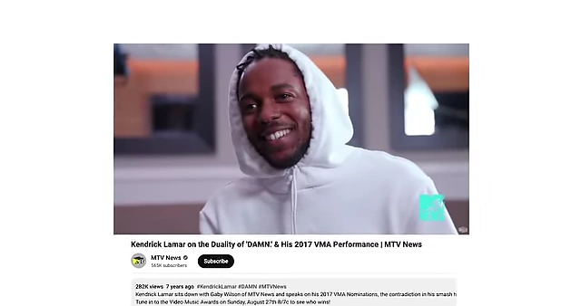 Screenshots of MTV News YouTube videos, where Harper helped transition their content strategy